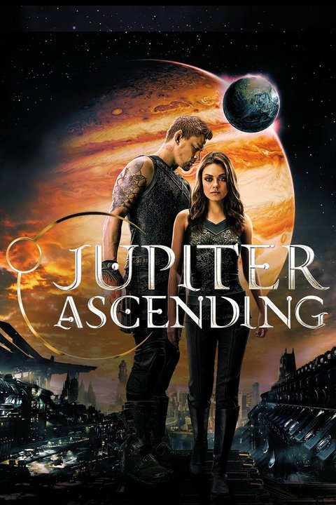 Movie Poster for Jupiter Ascending with Mila Kunis and Channing Tatum