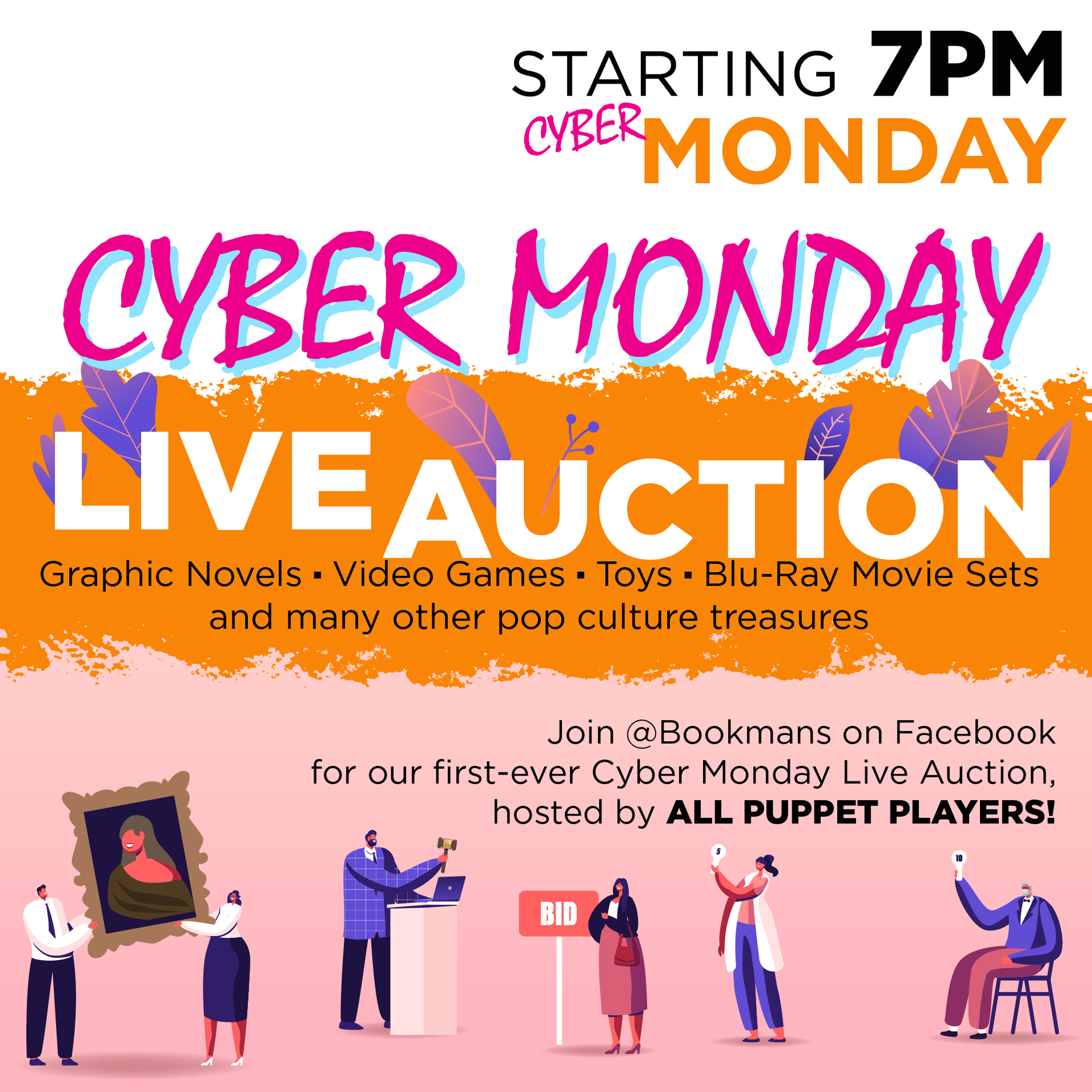 cyber monday live auction 