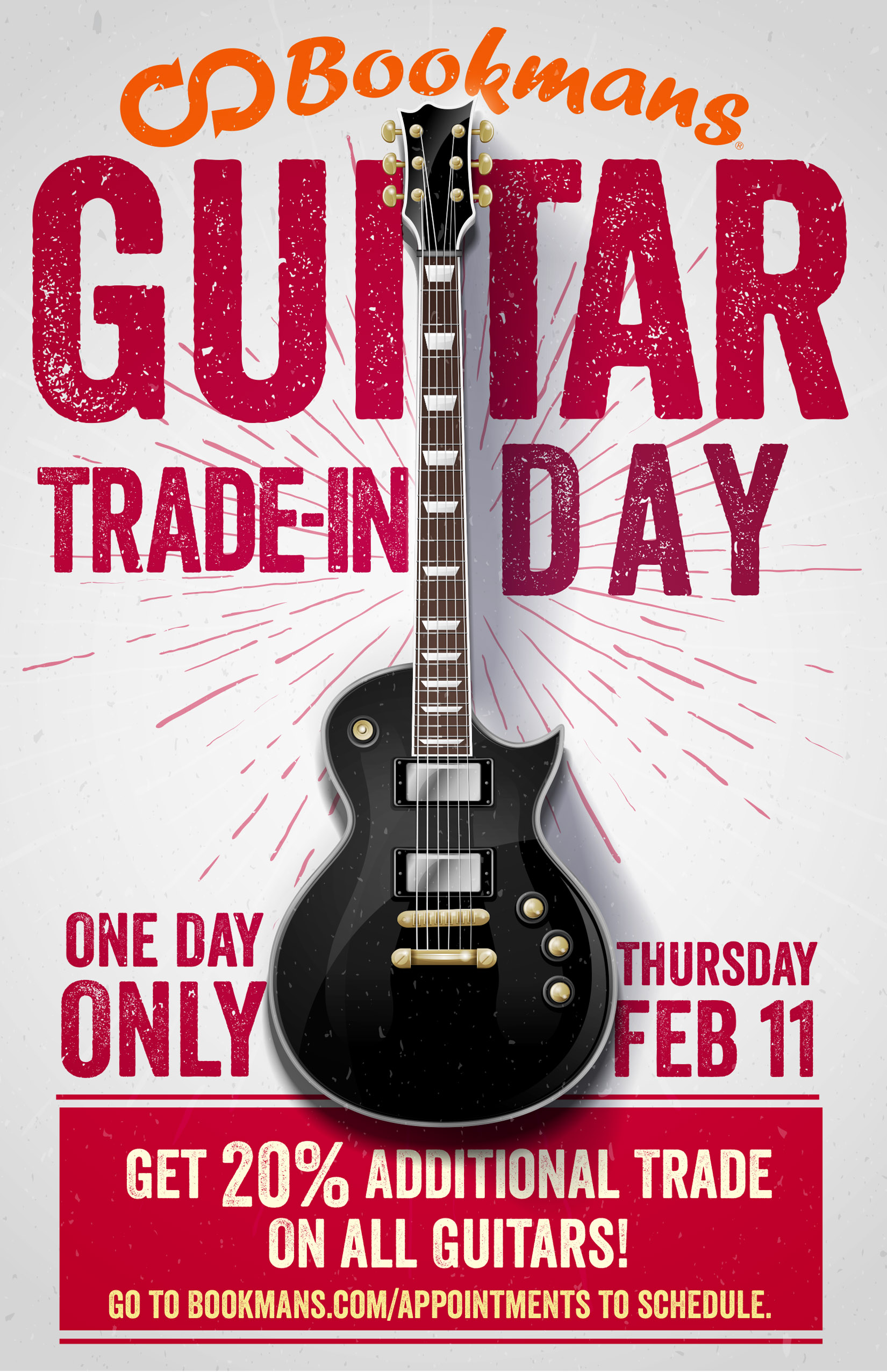 guitar trade-in day feb 11 