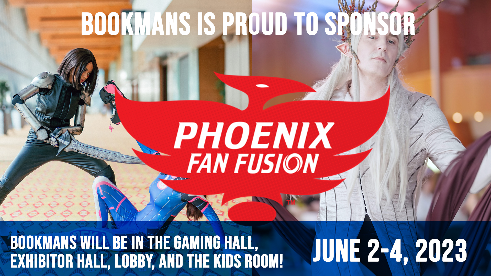 Bookmans Heads to Phoenix Fan Fusion! Bookmans Entertainment Exchange