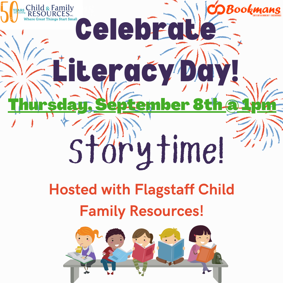 Celebrate Literacy Day With Child Family Resources Bookmans Celebrate Literacy Day With Child Family Resources Bookmans