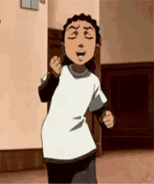 Boondocks cartoon character dancing happily GIF spiciest summer takes