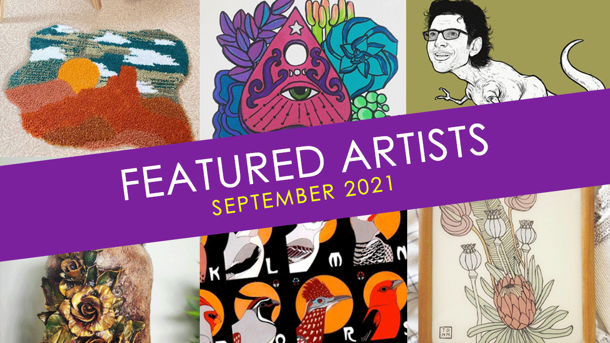 september featured artists at bookmans