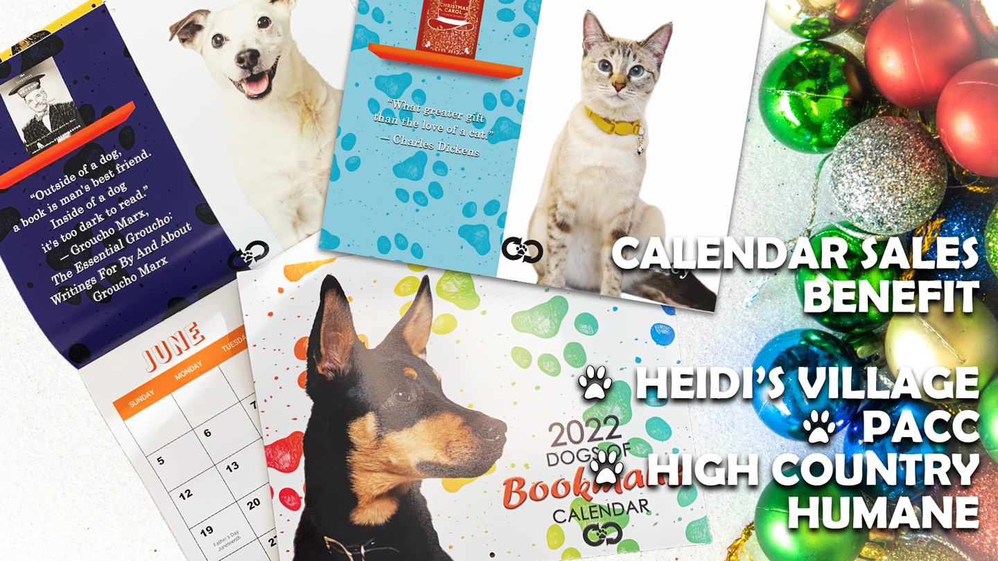 bookmans dog and cat calendars 2022
