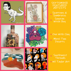 september featured artists at bookmans