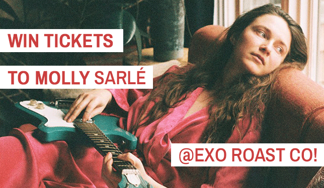 Molly Sarle - win tickets to see her perform at Exo Roast Co in Tucson