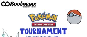 bookmans pokemon tournament poster