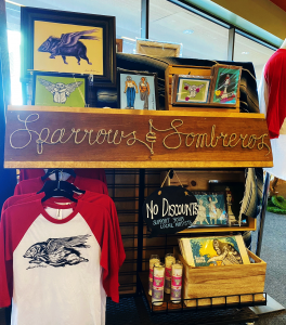 sparrows and sombreros featured artist display 1