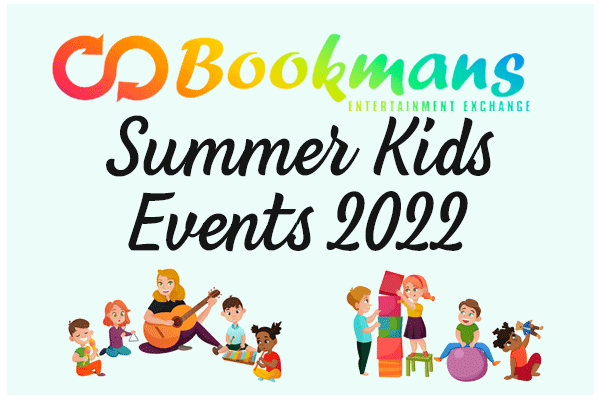 bookmans summer kids events 2022